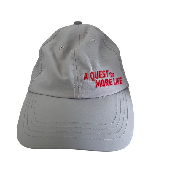 Orange Theory Other - Orange Theory Mens Adjustable Strapback Hat A Quest For More Life Gray